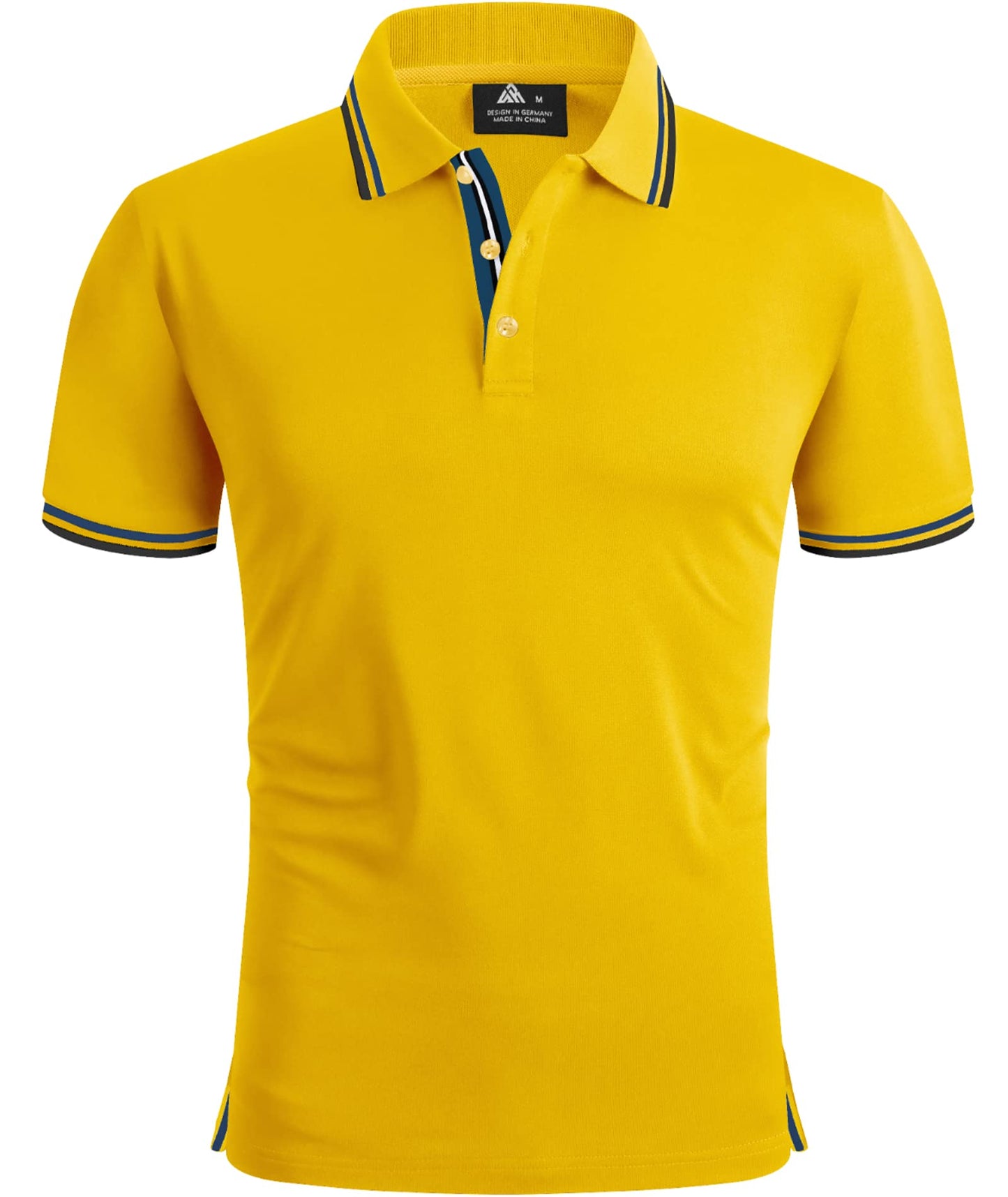 GEEK LIGHTING Polo Shirts for Men Short Sleeve Summer Causal Collared Golf Tennis T-Shirt