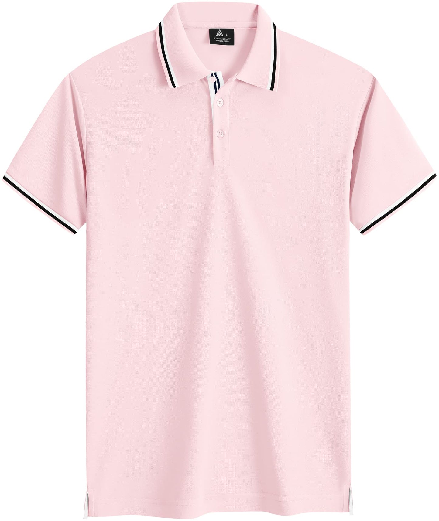 GEEK LIGHTING Polo Shirts for Men Short Sleeve Summer Causal Collared Golf Tennis T-Shirt