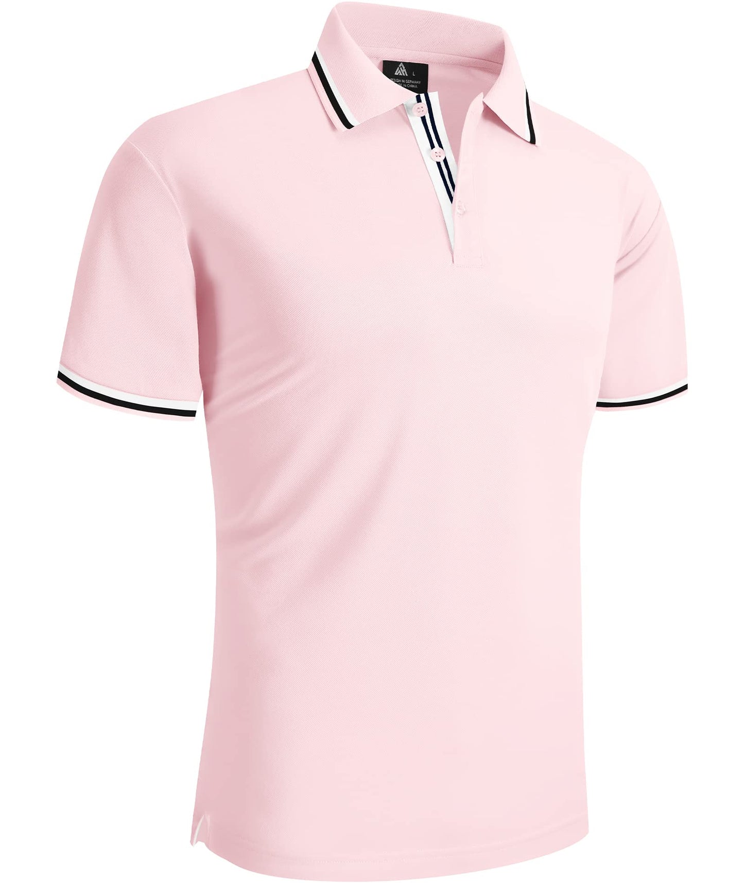 GEEK LIGHTING Polo Shirts for Men Short Sleeve Summer Causal Collared Golf Tennis T-Shirt