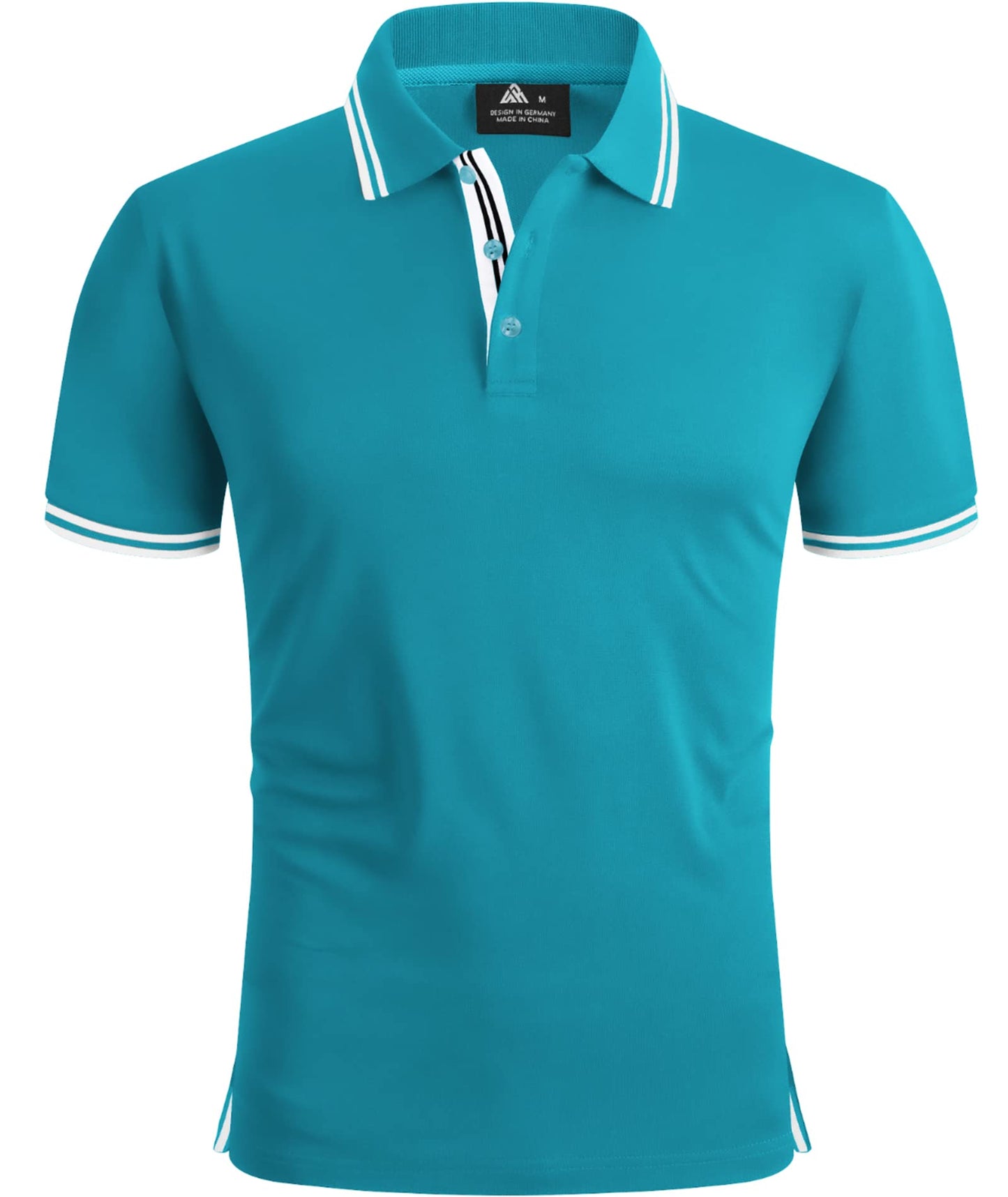 GEEK LIGHTING Polo Shirts for Men Short Sleeve Summer Causal Collared Golf Tennis T-Shirt