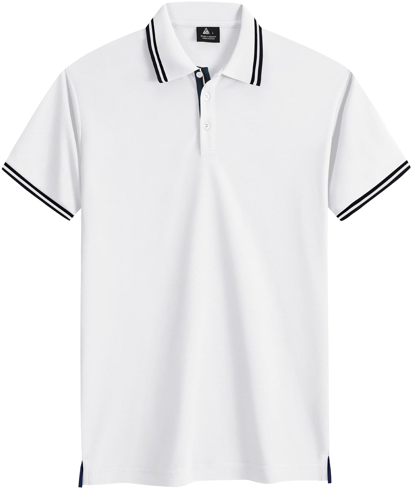 GEEK LIGHTING Polo Shirts for Men Short Sleeve Summer Causal Collared Golf Tennis T-Shirt