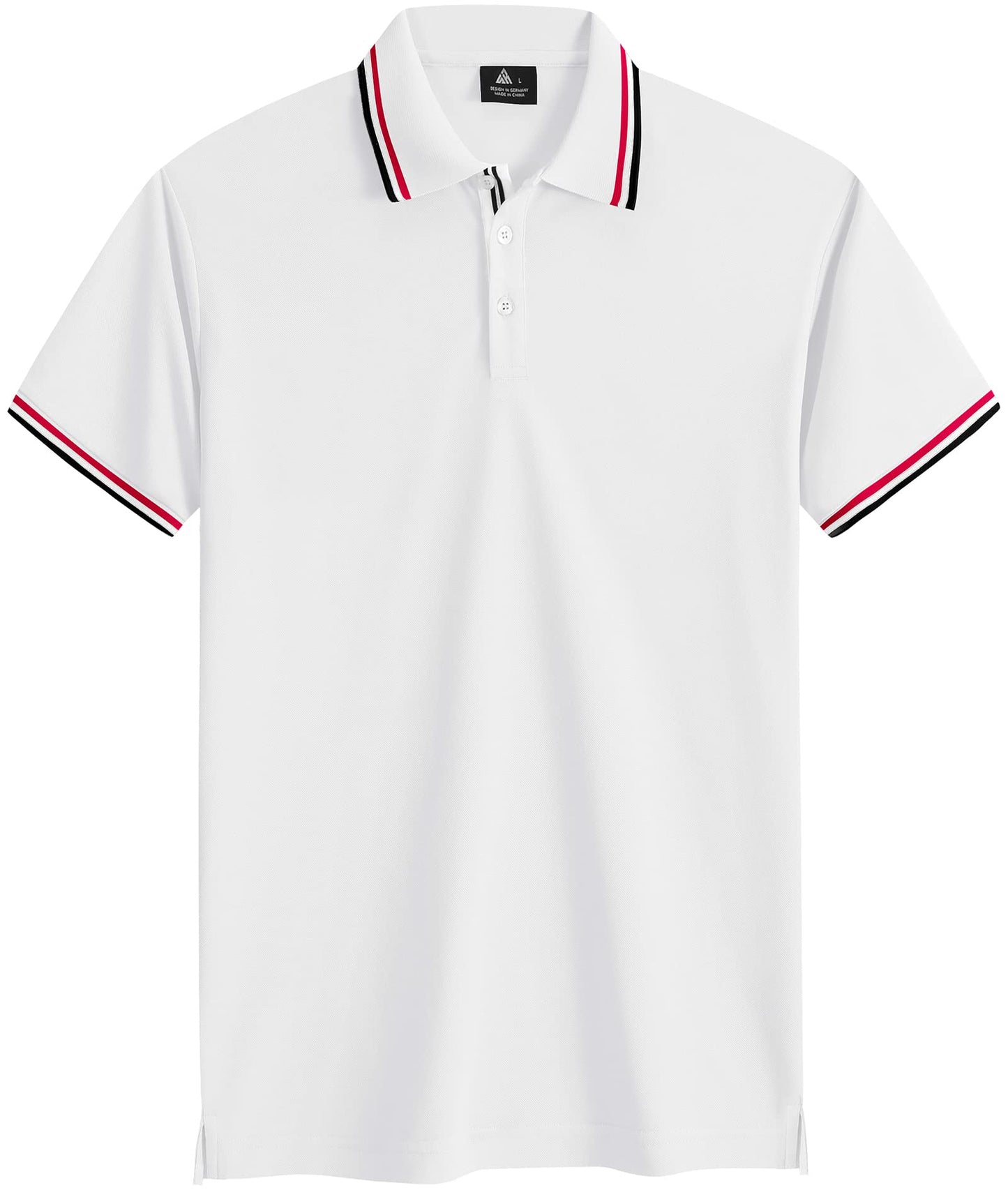 GEEK LIGHTING Polo Shirts for Men Short Sleeve Summer Causal Collared Golf Tennis T-Shirt