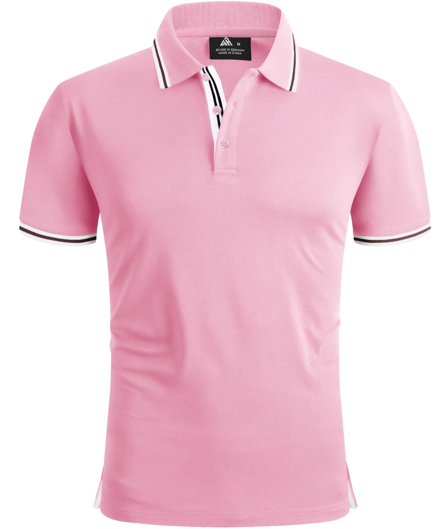 GEEK LIGHTING Polo Shirts for Men Short Sleeve Summer Causal Collared Golf Tennis T-Shirt