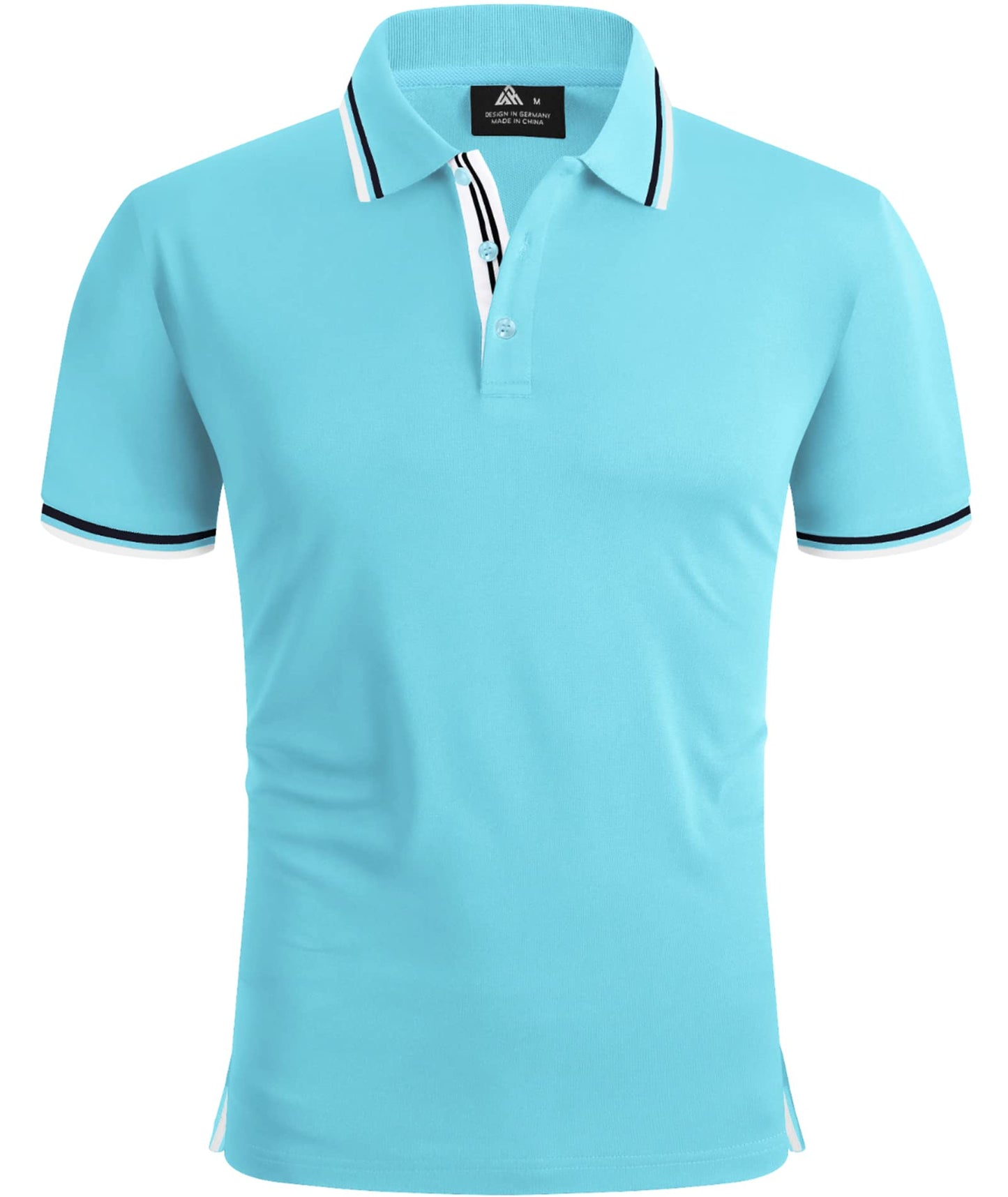 GEEK LIGHTING Polo Shirts for Men Short Sleeve Summer Causal Collared Golf Tennis T-Shirt