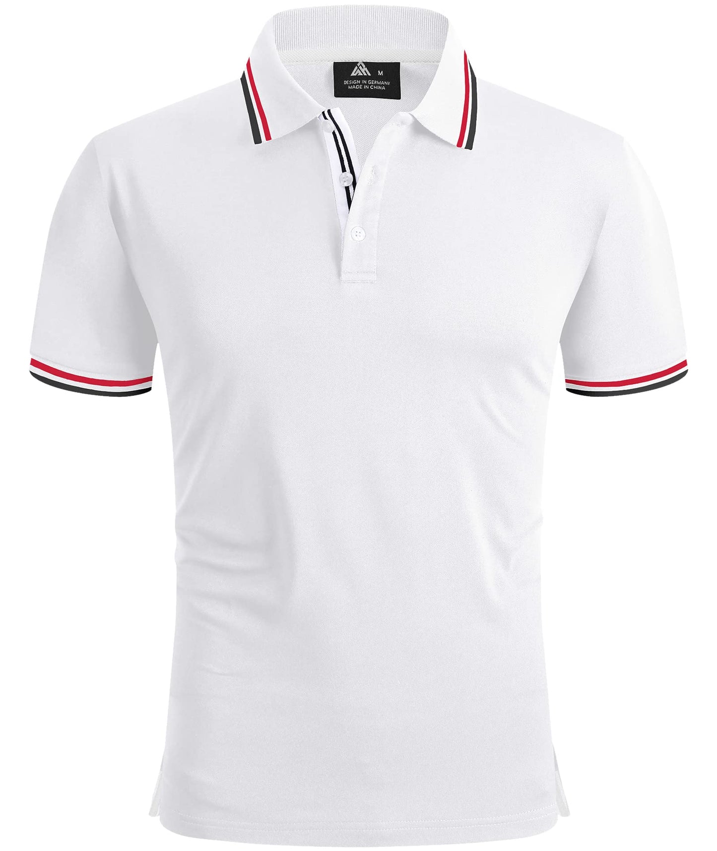 GEEK LIGHTING Polo Shirts for Men Short Sleeve Summer Causal Collared Golf Tennis T-Shirt