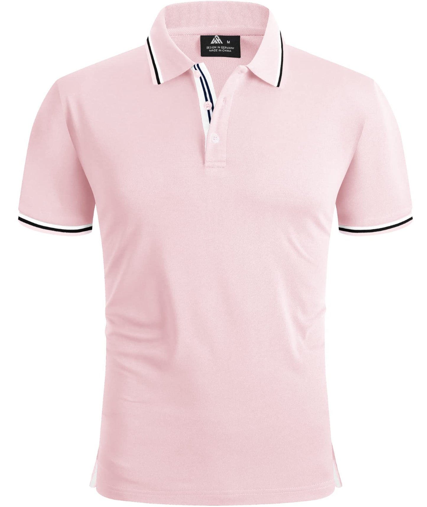 GEEK LIGHTING Polo Shirts for Men Short Sleeve Summer Causal Collared Golf Tennis T-Shirt