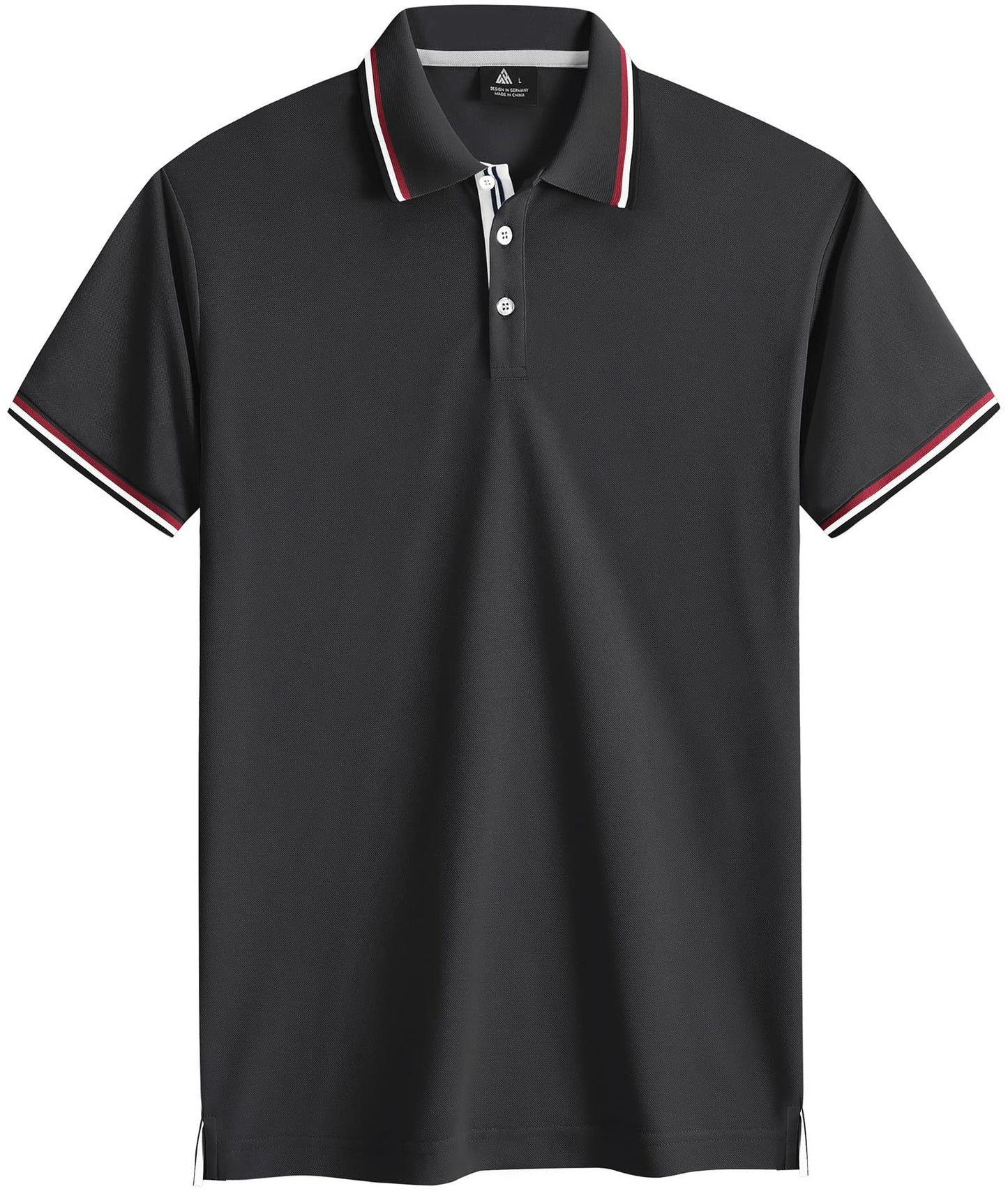 GEEK LIGHTING Polo Shirts for Men Short Sleeve Summer Causal Collared Golf Tennis T-Shirt