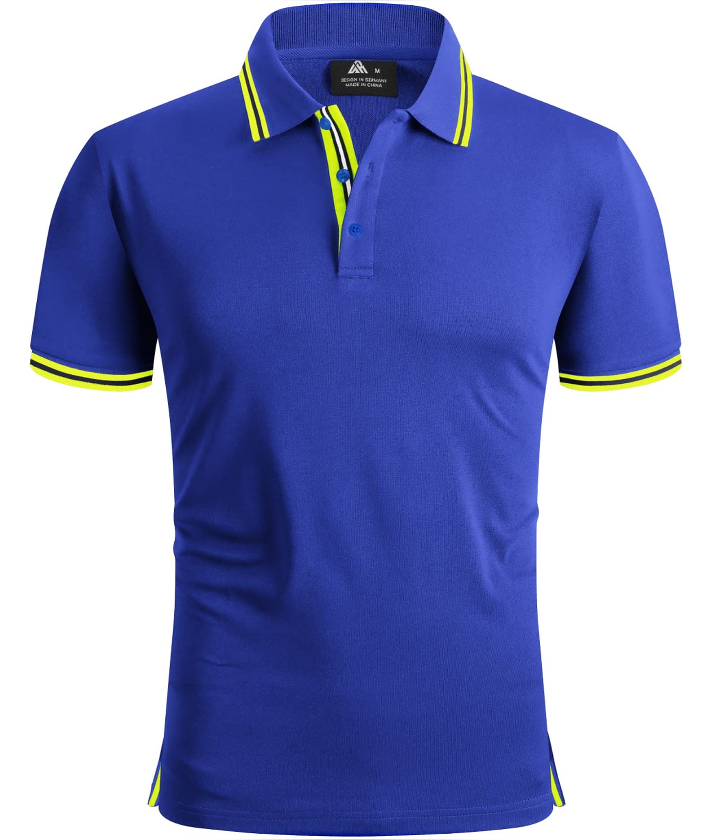 GEEK LIGHTING Polo Shirts for Men Short Sleeve Summer Causal Collared Golf Tennis T-Shirt