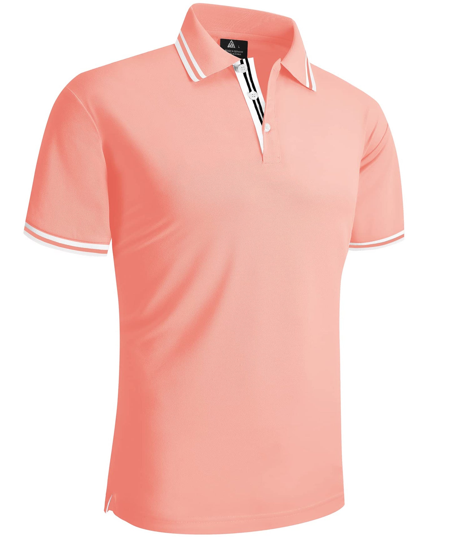 GEEK LIGHTING Polo Shirts for Men Short Sleeve Summer Causal Collared Golf Tennis T-Shirt