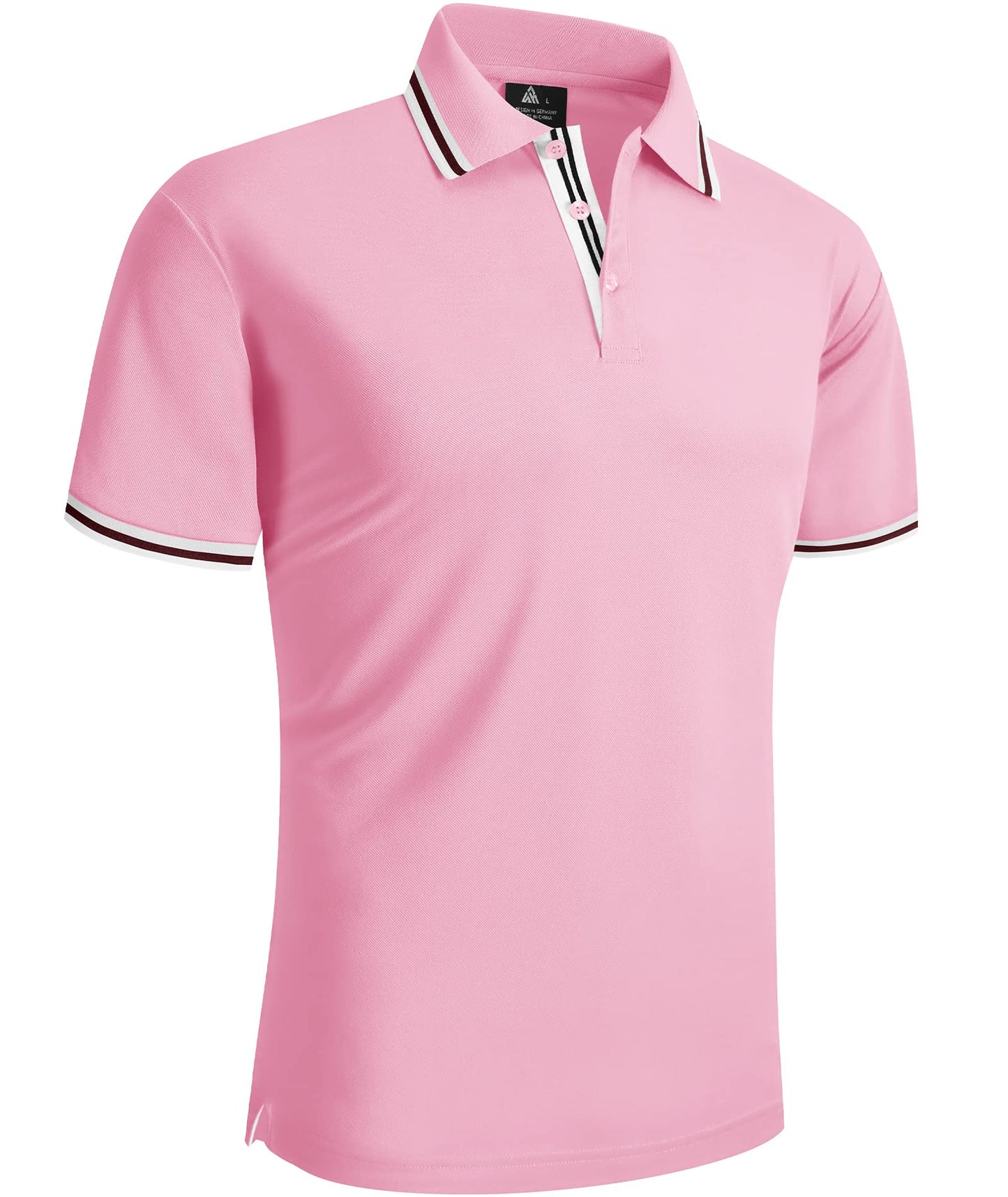 GEEK LIGHTING Polo Shirts for Men Short Sleeve Summer Causal Collared Golf Tennis T-Shirt