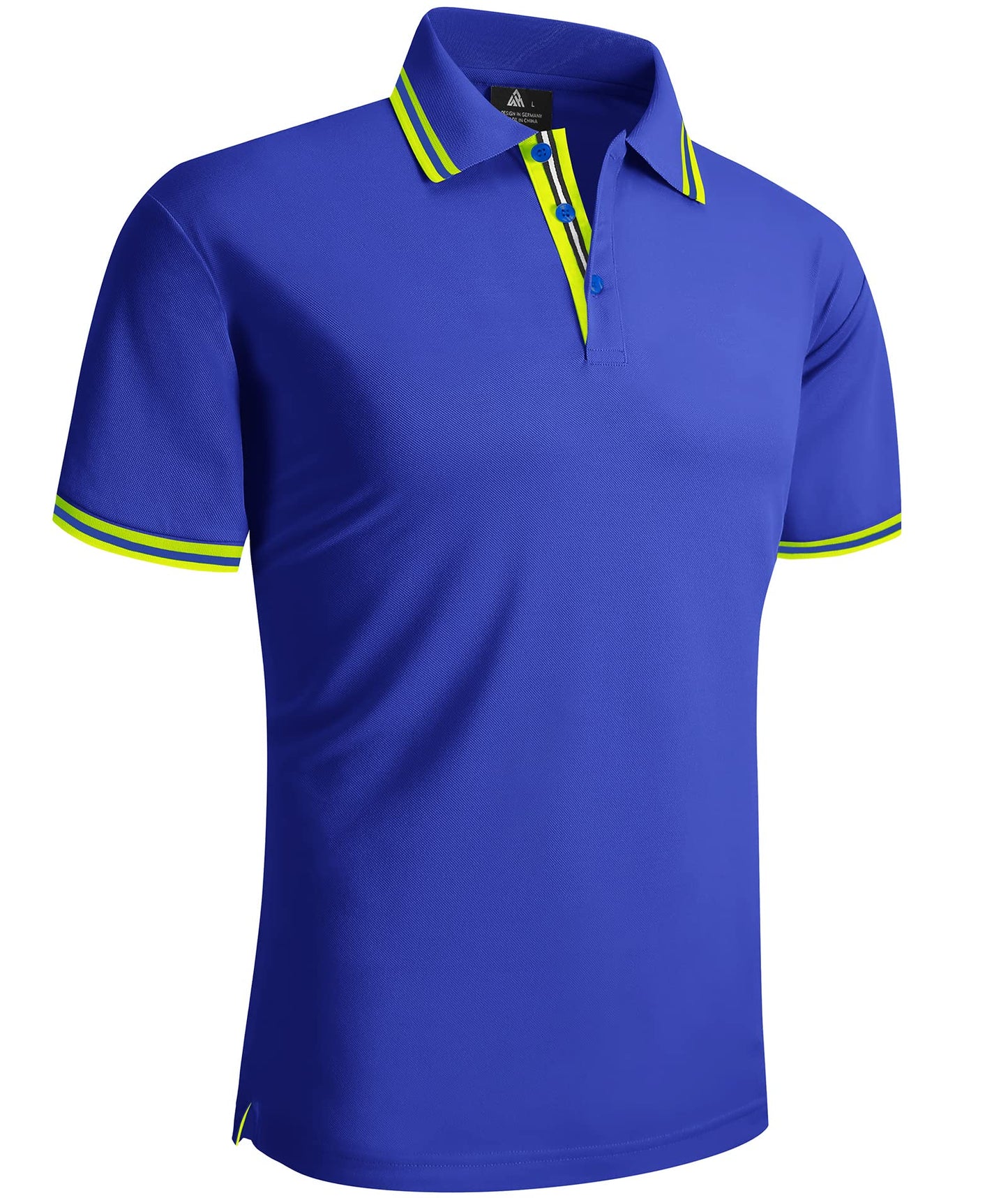 GEEK LIGHTING Polo Shirts for Men Short Sleeve Summer Causal Collared Golf Tennis T-Shirt