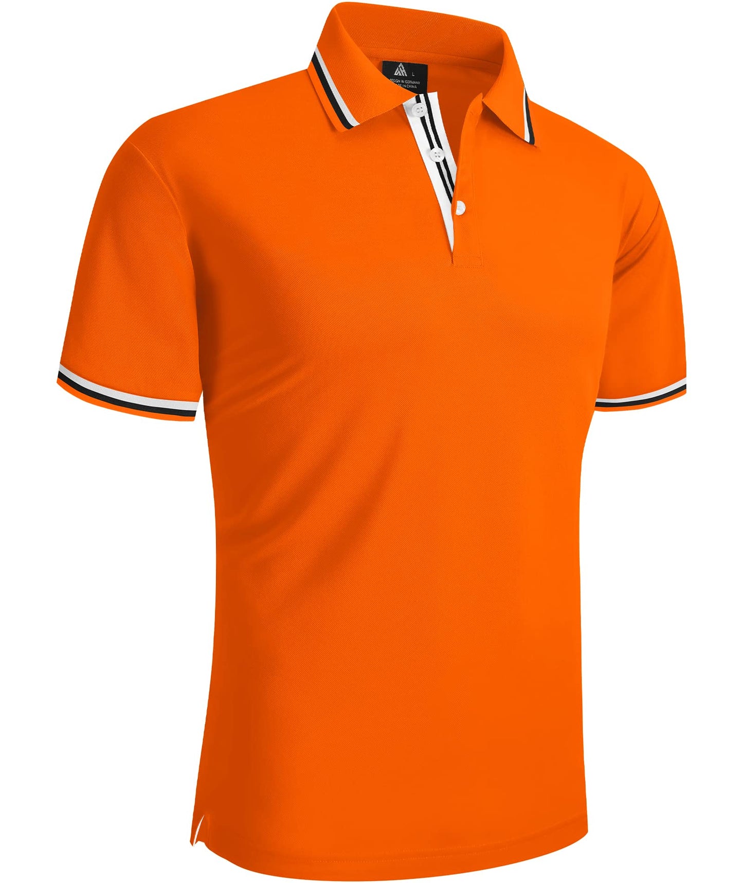 GEEK LIGHTING Polo Shirts for Men Short Sleeve Summer Causal Collared Golf Tennis T-Shirt