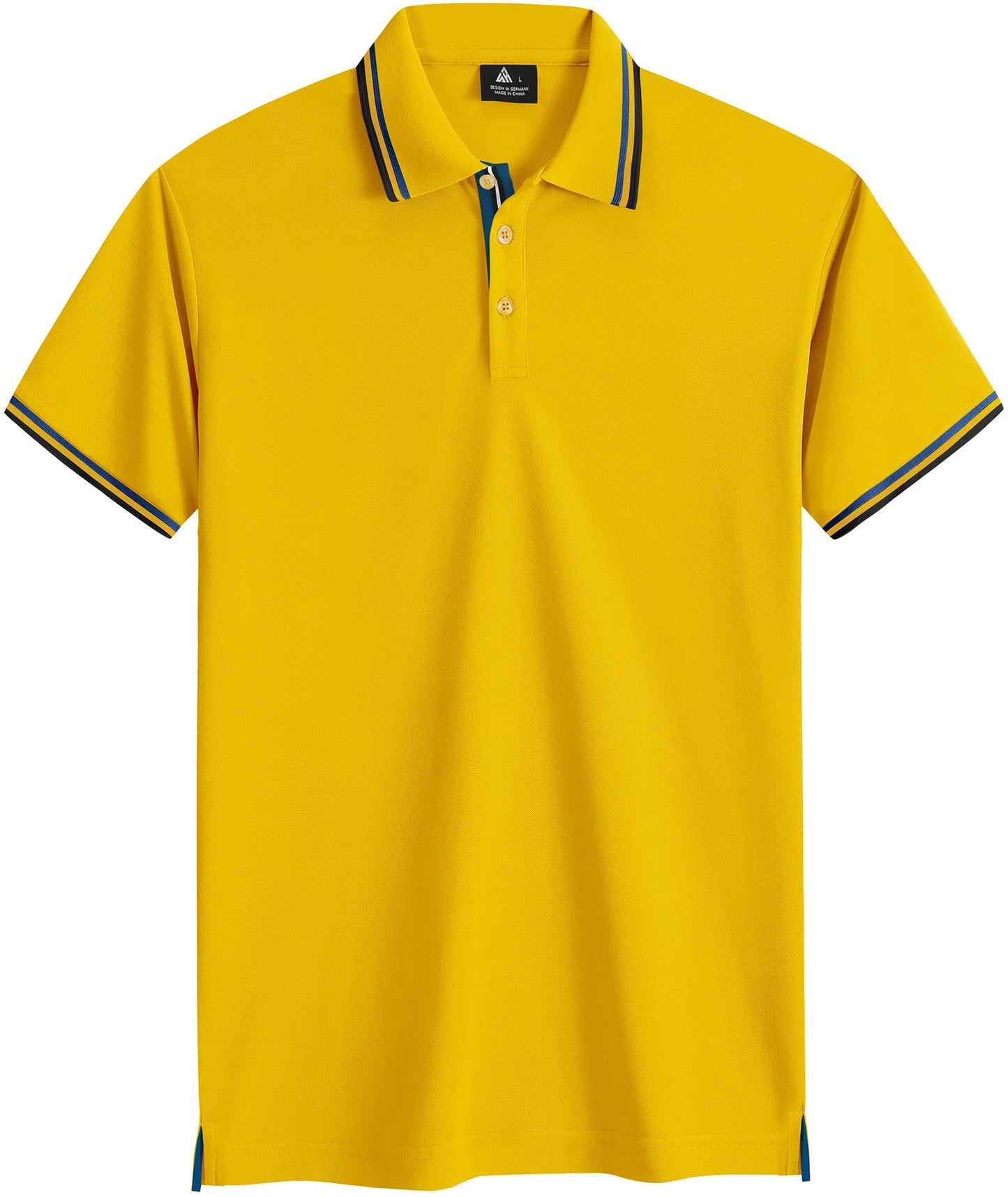 GEEK LIGHTING Polo Shirts for Men Short Sleeve Summer Causal Collared Golf Tennis T-Shirt