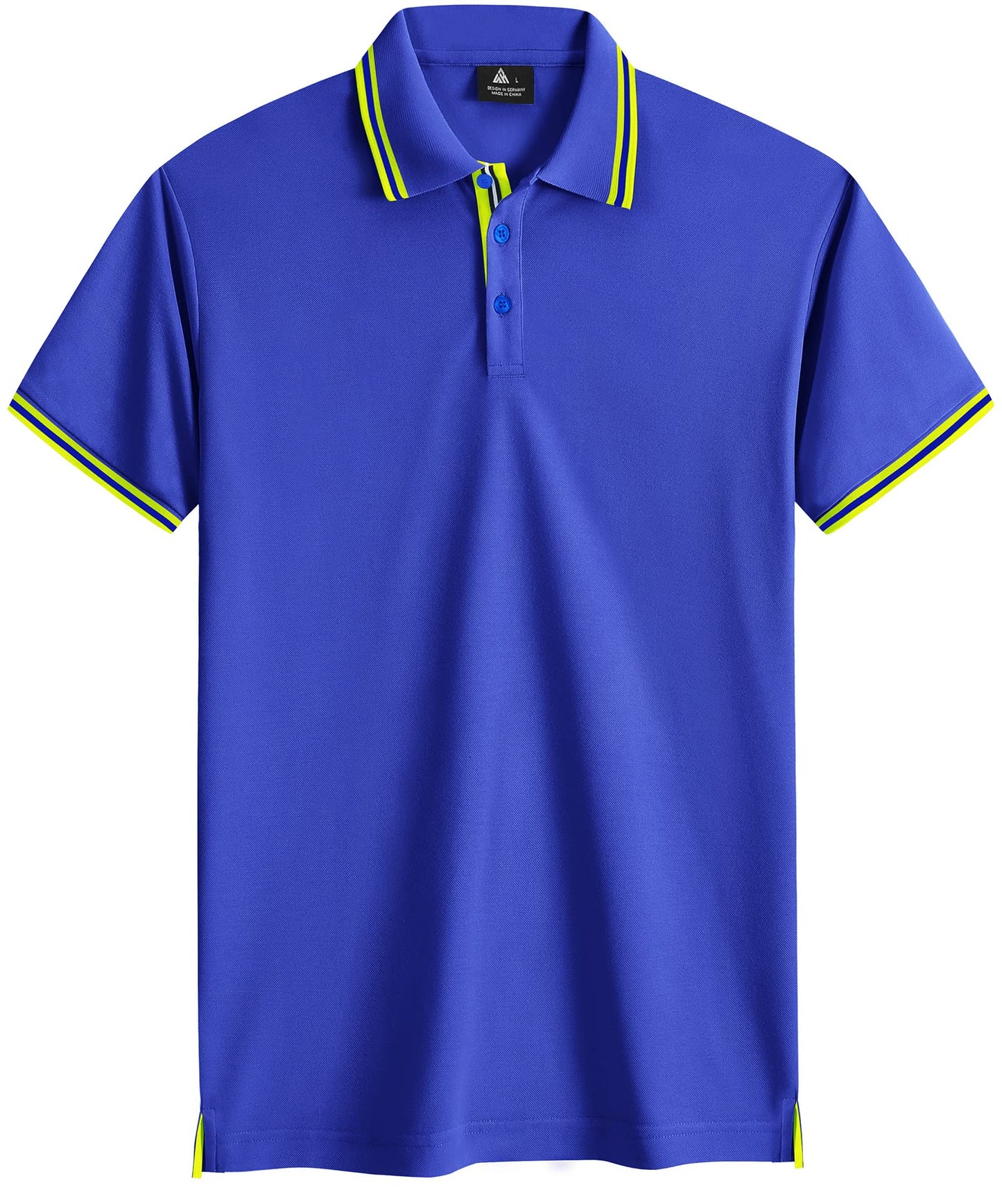 GEEK LIGHTING Polo Shirts for Men Short Sleeve Summer Causal Collared Golf Tennis T-Shirt