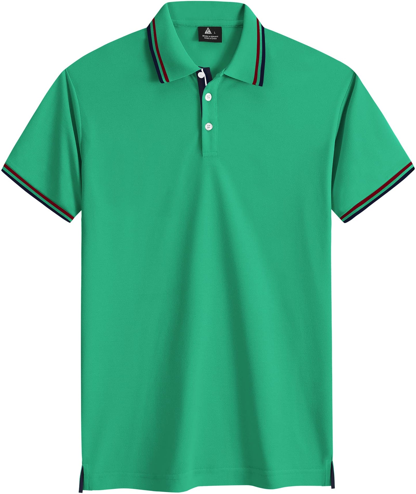 GEEK LIGHTING Polo Shirts for Men Short Sleeve Summer Causal Collared Golf Tennis T-Shirt