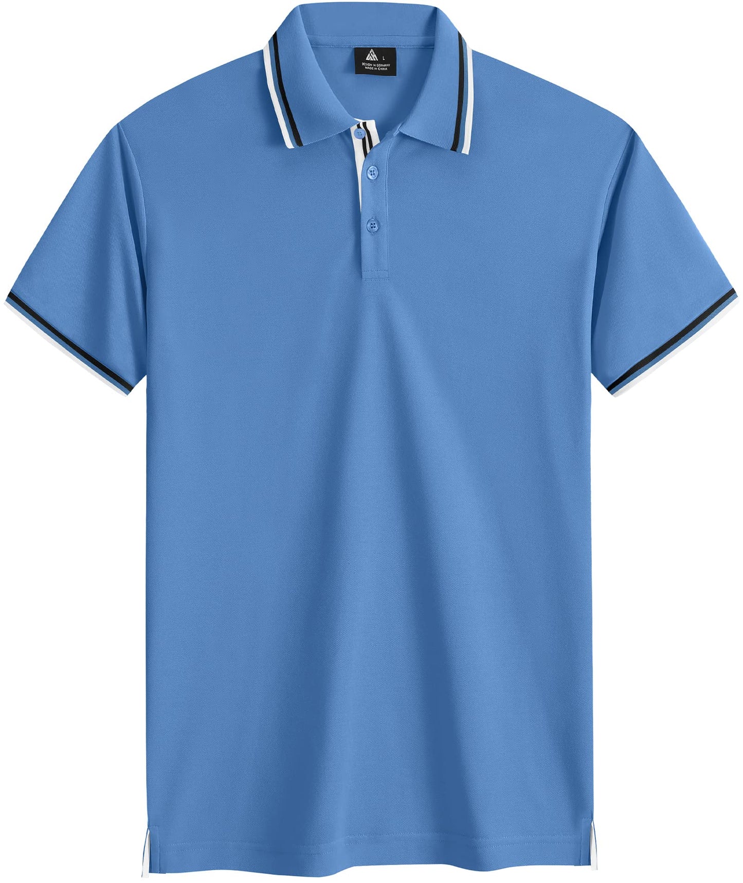 GEEK LIGHTING Polo Shirts for Men Short Sleeve Summer Causal Collared Golf Tennis T-Shirt